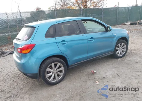 2014 Mitsubishi Outlander Sport Es из США, поврежденный, VIN 4A4AP3AU1EE017184